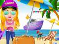 ゲーム女の子の夏休みビーチオンライン