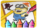 ゲームミニオンの塗り絵オンライン
