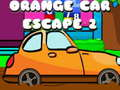 ゲームオレンジの車からの脱出 2オンライン