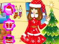 ゲームクリスマスガールのドレスアップオンライン