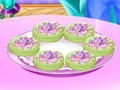 ゲームおいしいレインボードーナツ料理オンライン