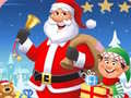 ゲームクリスマスサンタパズルオンライン