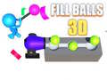 ゲームボールを埋める 3Dオンライン