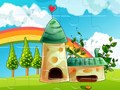 ゲーム春のイラストジグソーオンライン
