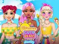 ゲームプリンセスかわいいビーズ夏のジュエリーオンライン