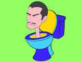 ゲームスキビディトイレ塗り絵オンライン