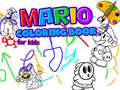 ゲーム子供のためのマリオ塗り絵オンライン