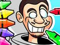 ゲームスキビディ塗り絵オンライン