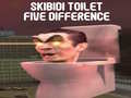 ゲームスキビディトイレ五つの違いオンライン