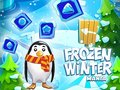 ゲーム凍った冬の熱狂オンライン