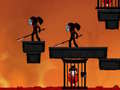 ゲーム忍者スティックマン戦士HTML5オンライン