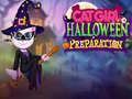 ゲーム猫娘のハロウィン準備オンライン