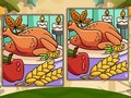 ゲーム感謝祭の違いを見つけるオンライン