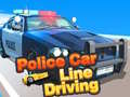 ゲーム警察車両のライン運転オンライン