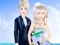 ゲームロイヤルカップルの結婚式招待状オンライン