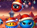 ゲームクリスマスラッシュ：赤と友達ボールオンライン