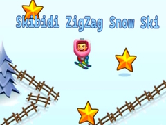 ゲームスキビディジグザグ雪スキーオンライン