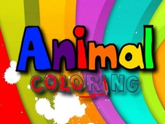 ゲーム動物の塗り絵オンライン