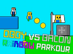ゲームオビー対ベーコンレインボーパルクールオンライン