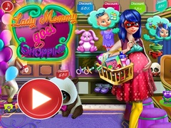 ゲームレディママがショッピングに行くオンライン