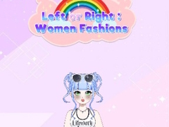 ゲーム左または右：女性のファッションオンライン