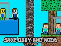 ゲームObbyとNoobを救え 2人用オンライン