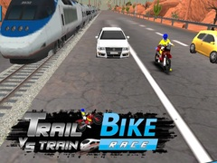ゲームトレイルバイク対列車レースオンライン