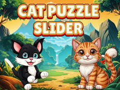 ゲーム猫パズルスライダーオンライン