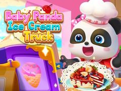 ゲームベビーパンダアイスクリームトラックオンライン