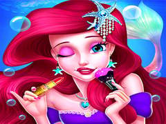 ゲーム人魚姫のドレスアップオンライン
