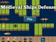 ゲーム中世の船の防衛オンライン