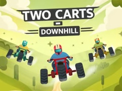 ゲーム二つのカートを下るオンライン