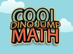 ゲームクールな恐竜ジャンプ数学オンライン