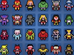 ゲーム数で描くスーパーヒーローオンライン