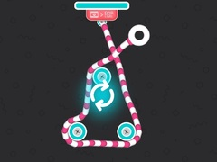 ゲーム糸を引っ張るパズルオンライン