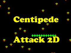 ゲームムカデの攻撃2Dオンライン