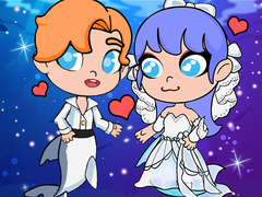ゲーム人魚の結婚の世界オンライン