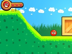 ゲーム赤いボールが転がるオンライン