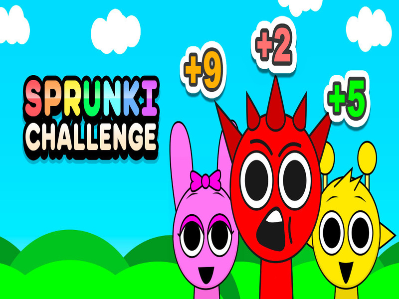 ゲームSprunki Challengeオンライン