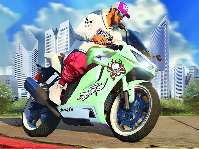ゲームオートバイレーサー：Road Mayhemオンライン