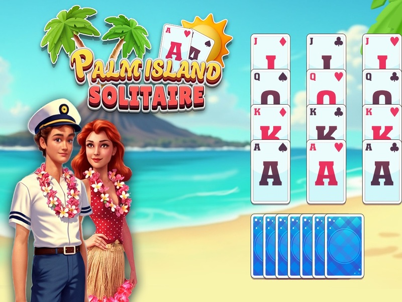 ゲームパームアイランドソリティアオンライン