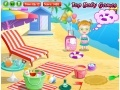 ゲームベビーヘイゼル ビーチでオンライン