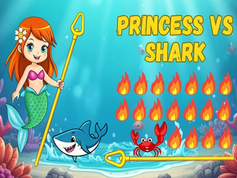ゲームプリンセス対サメオンライン