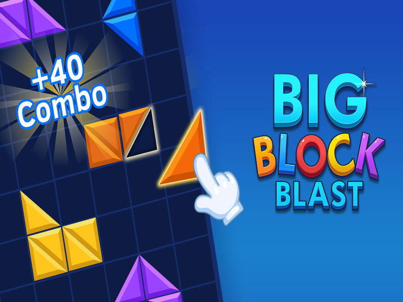 ゲーム大きなブロックブラストオンライン
