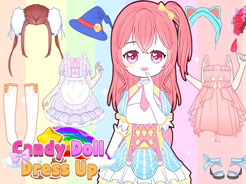 ゲームキャンディードールドレスアップオンライン