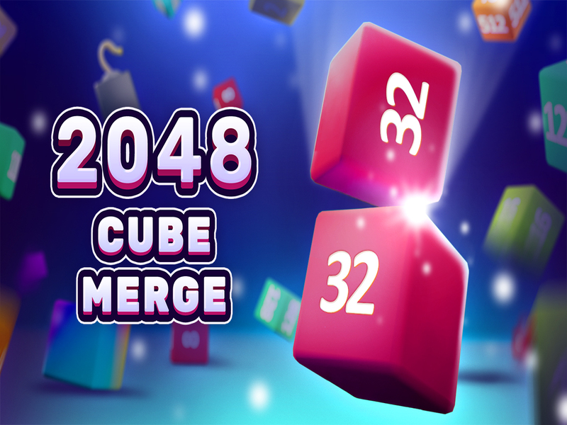 ゲーム2048キューブマージオンライン
