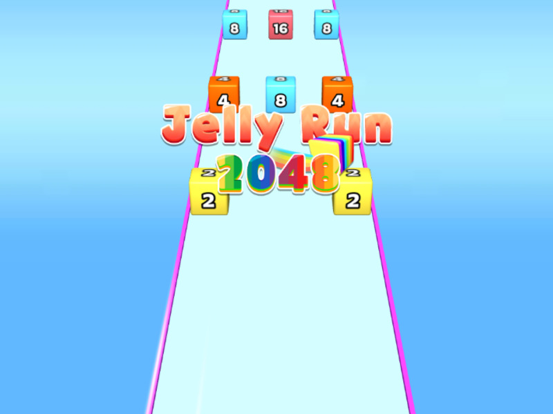 ゲームジェリーラン2048オンライン