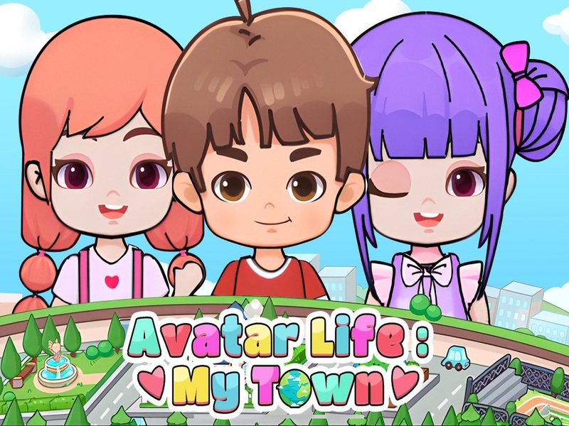 ゲームアバターライフマイタウンオンライン
