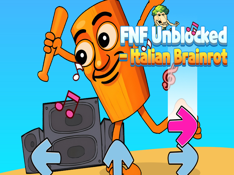 ゲームFNFブロックされていないイタリアのBrainrotオンライン