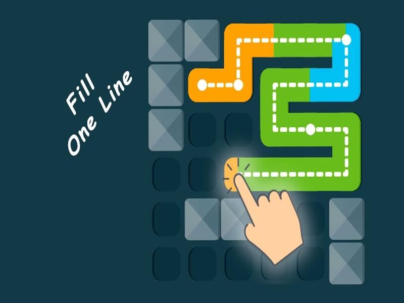 ゲーム1つの行を埋めますオンライン